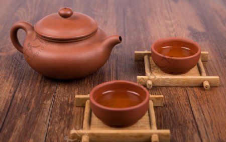 紫砂陶壶茶具