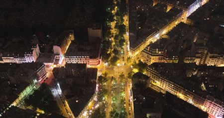 法国街道延时摄影