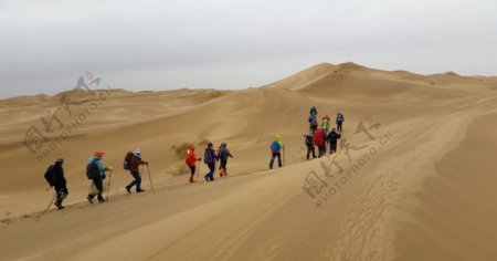 库布齐沙漠徒步
