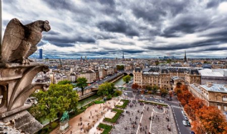 巴黎城市俯瞰