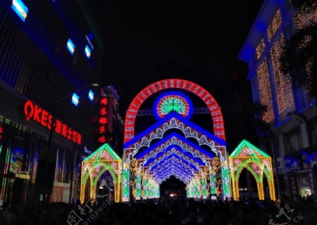 中山古镇灯光艺术节