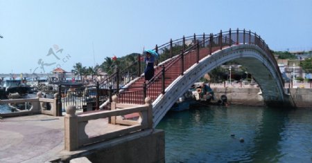 外伶仃岛拱形桥