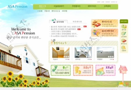韩版网页设计素材参考网页
