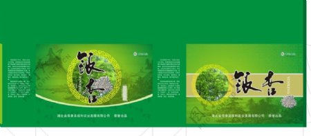 绿色茶叶土特产包装