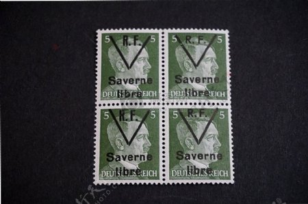 收藏邮票法国集邮人物历史战争解放萨韦尔纳历史