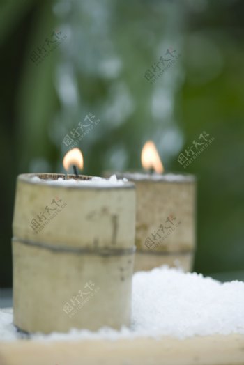 蜡烛摄影素材图片