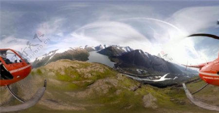 阿拉斯加冰川融化VR视频