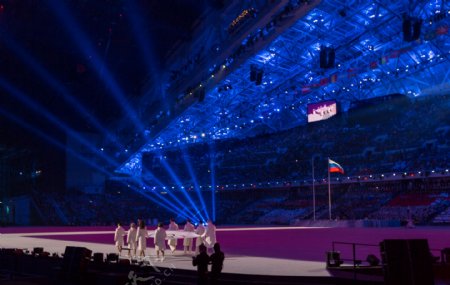 奥运会开幕彩排现场图片