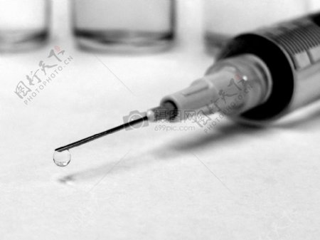 注射疫苗的针管
