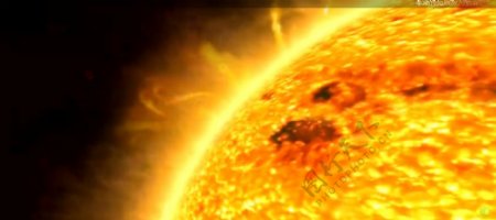 太阳特写镜头Suncloseup高清实拍视频素材