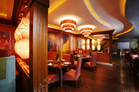 东南亚风格餐厅图片