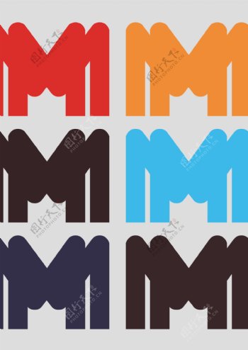 M字体设计logo下载