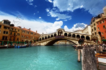 威尼斯的桥梁图片