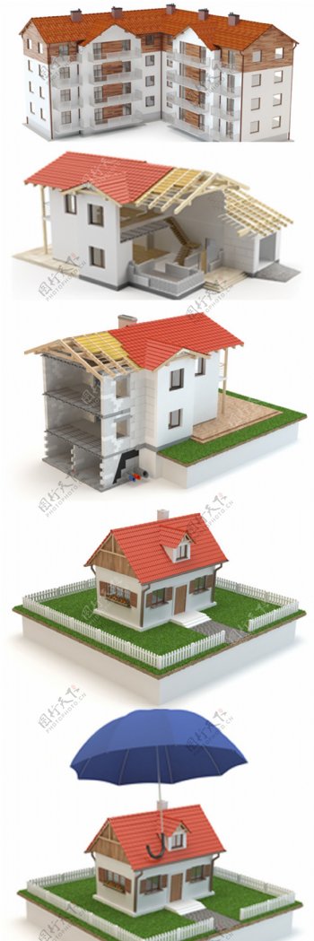 房子模型设计图片