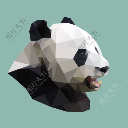 折纸熊猫