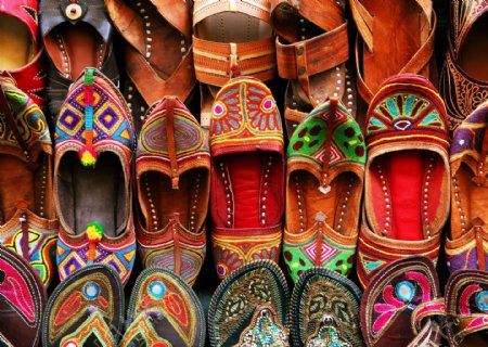 印度布鞋图片