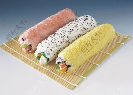 韩式寿司卷图片