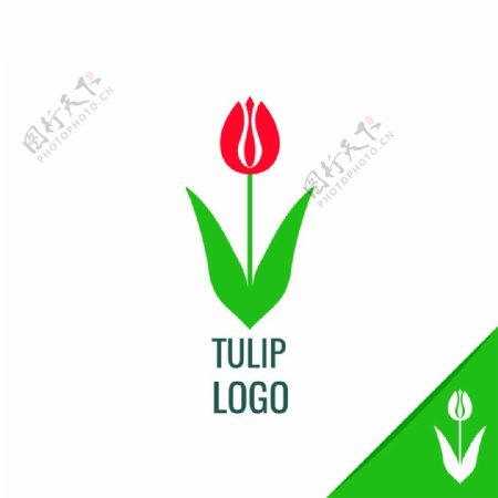 植物鲜花logo图片