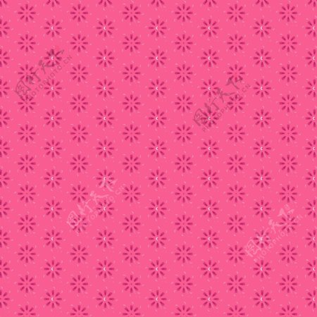 粉红花图案设计
