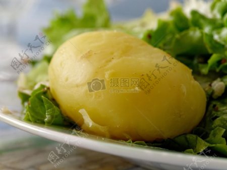 生菜和土豆素材