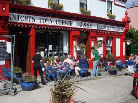 爱尔兰的咖啡屋