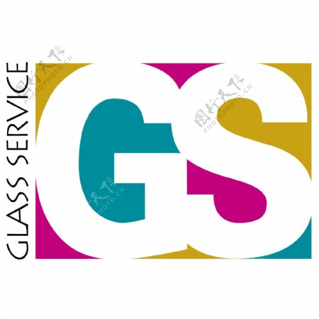 GS彩色创意logo设计