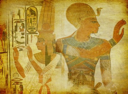 埃及法老与埃及王后