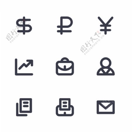 商业icon图标素材