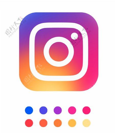 矢量Instagram标志