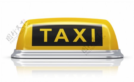 出租车标志图片