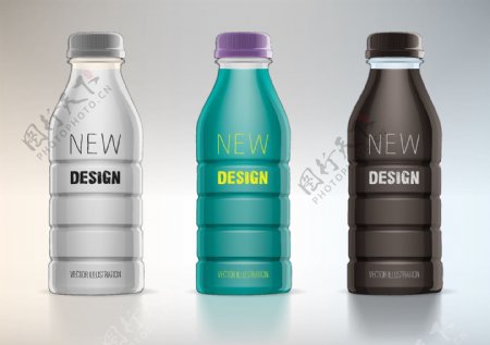 时尚概念瓶体设计
