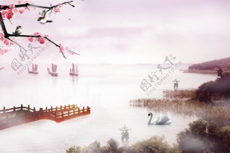 水墨中国风设计图片