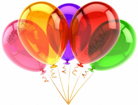 彩色气球高清图片