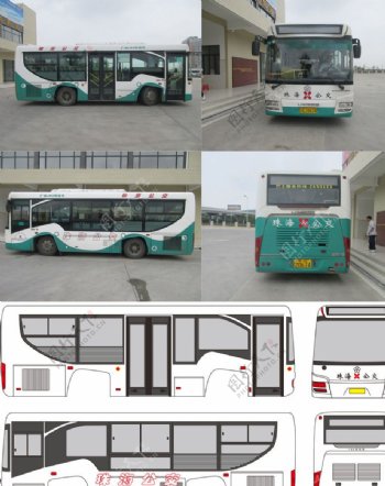 珠海公交车车型图G