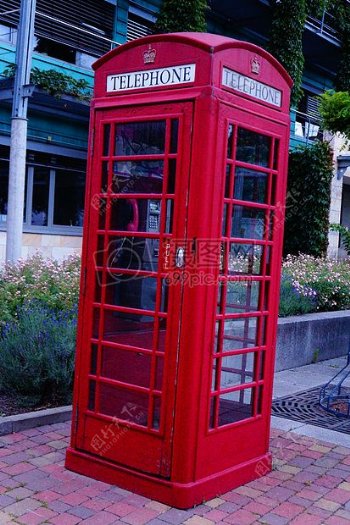 伦敦公用电话亭
