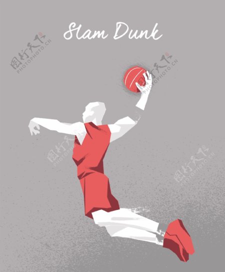 篮球运动员跳跃设计