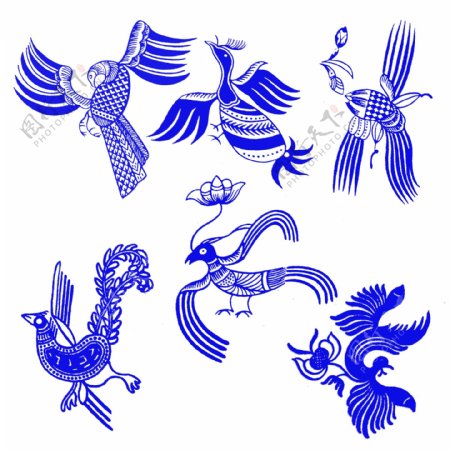 古代神鸟图案