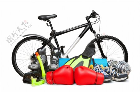 自行车和体育用品图片