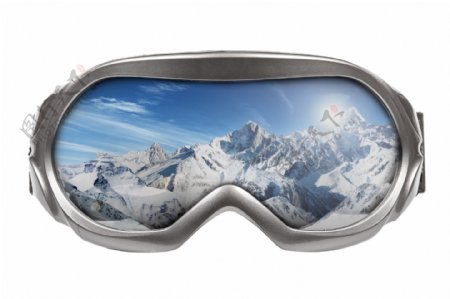 滑雪眼镜图片
