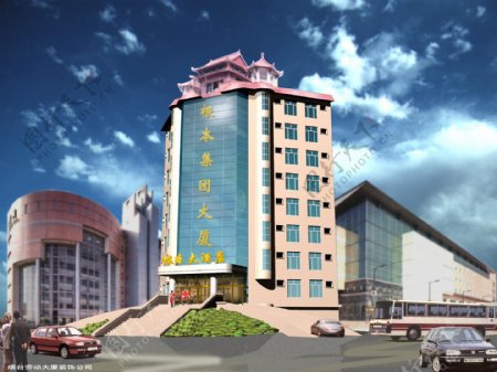 酒店宾馆建筑设计