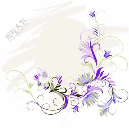 花卉纹理背景图案