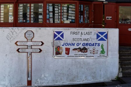 约翰OGroats的苏格兰约翰碎粒里程碑OGroats的