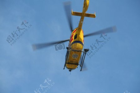医疗用的直升机