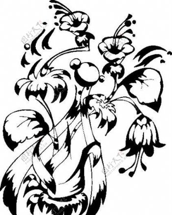 装饰图案花纹花朵图腾矢量素材ai格式128