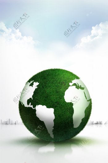 绿色环保海报图片