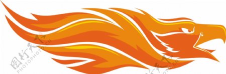 火焰雄鹰logo图片