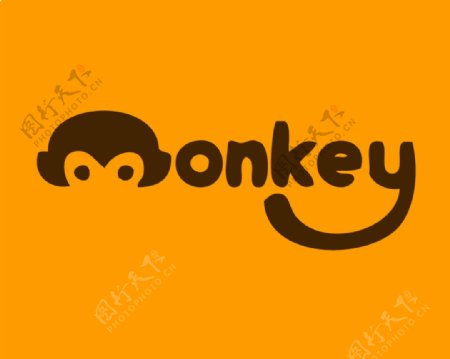 monkey创意标志设计