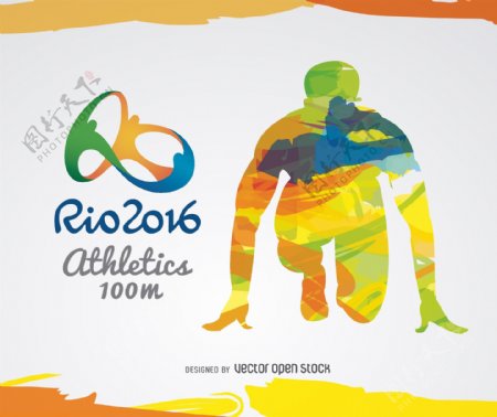 2016rio100米运动员