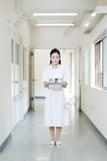 美丽善良女护士图片