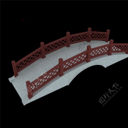 拱桥3D模型